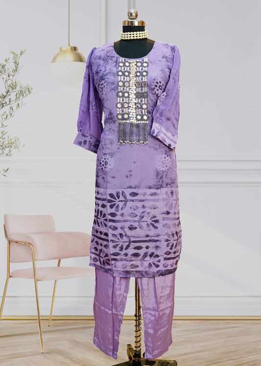 Pure Chinon Baingani Mohini Set
