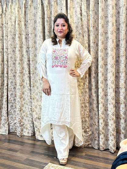 Pure Chinon Chandni Phool Set
